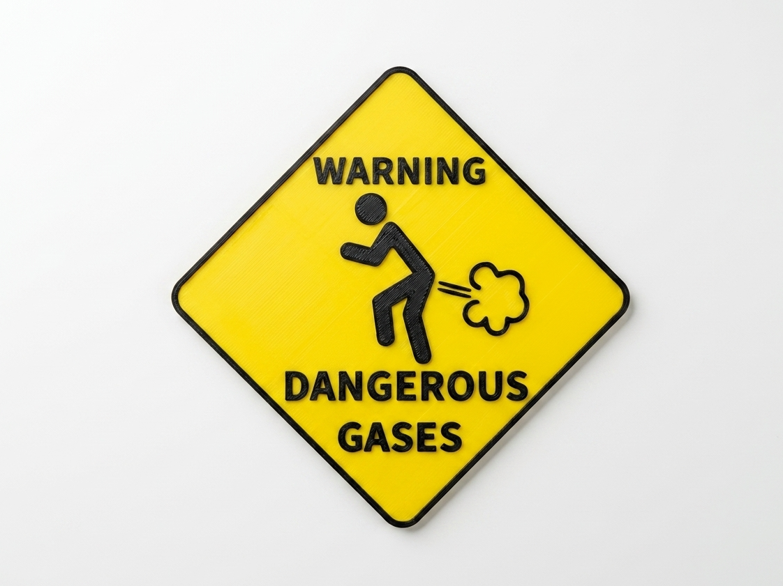 Dangerous Gas Sign