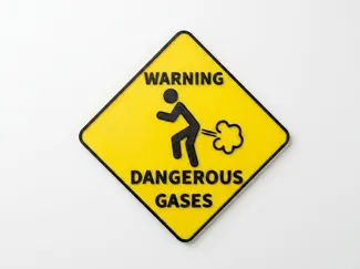 Dangerous Gas Sign