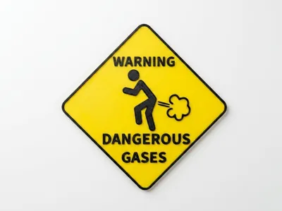 Dangerous Gas Sign