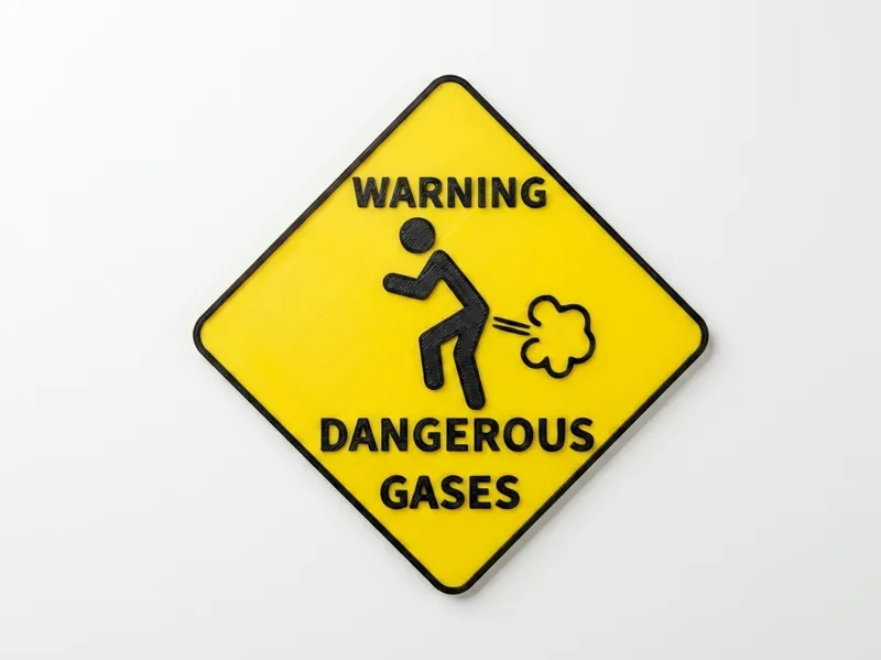 Dangerous Gas Sign
