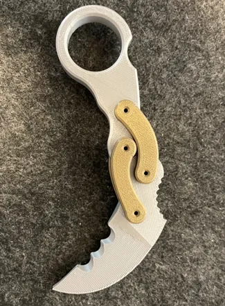 Kerambit Knife Fidget Toy For AMS