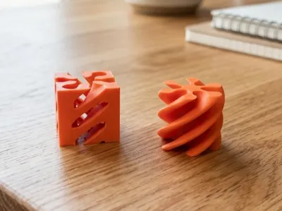 Spiral Cube Mini (Fast Print)