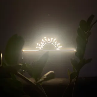 Neon Sign - Sunset