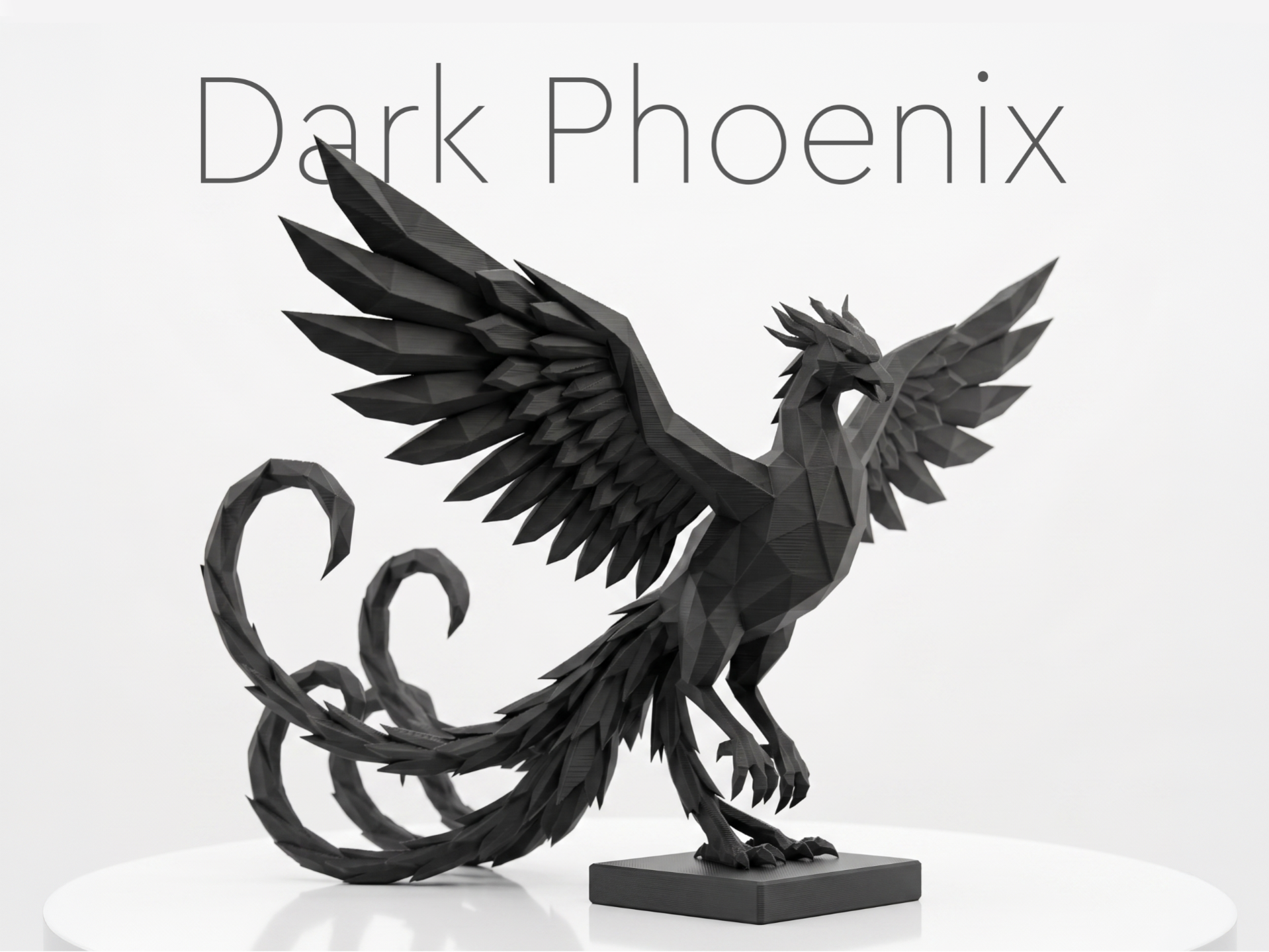 The Immortal Low-Poly Phoenix