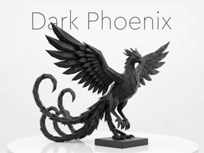 The Immortal Low-Poly Phoenix