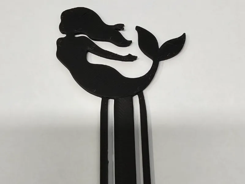 Simple Mermaid Bookmark - Commercial Use