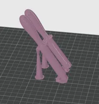 Angled print + modifier parts for maximum strength
