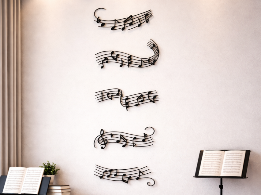 Music Notes Wall Art