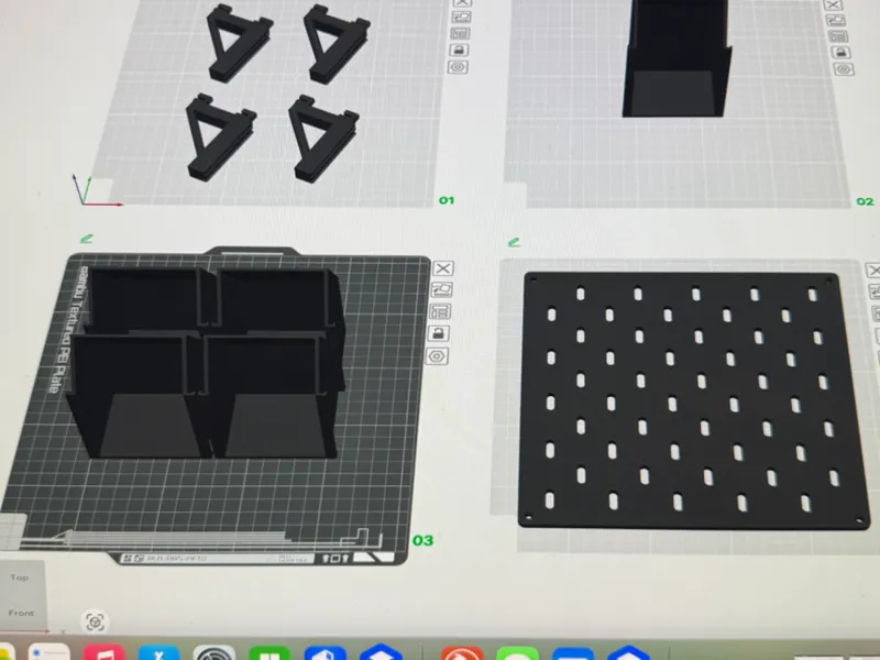 Skadis parts bin