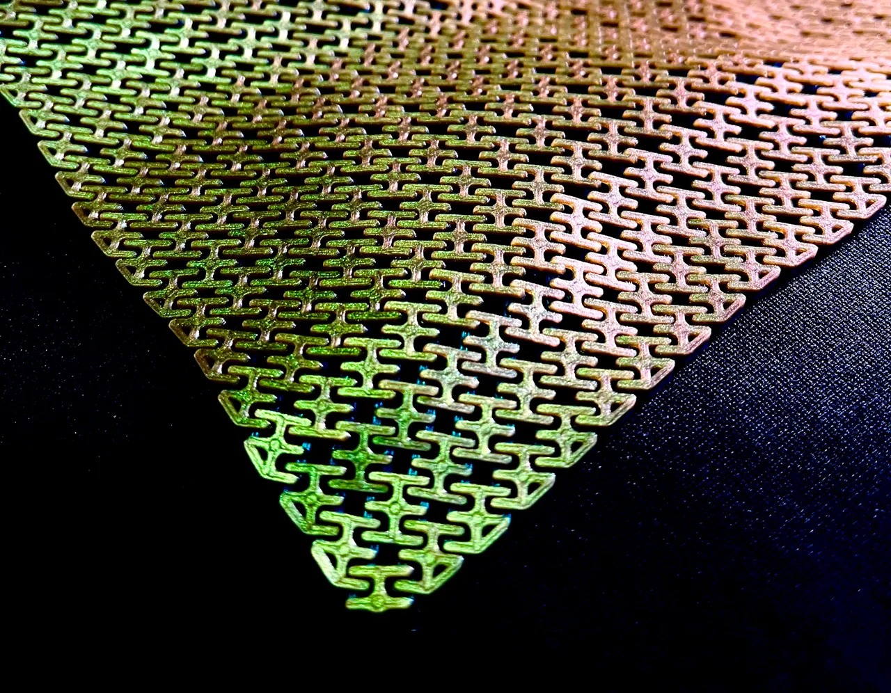 PipeLink Chainmail Fabric view 4