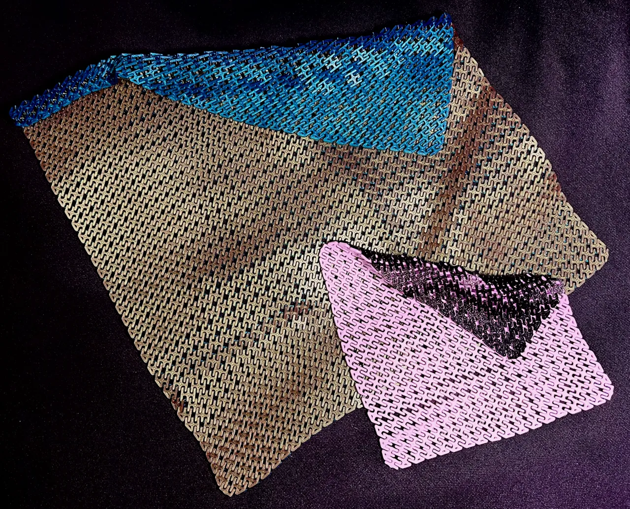 PipeLink Chainmail Fabric view 2