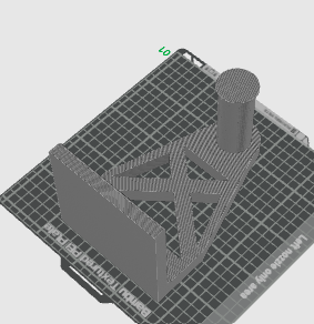 Miniatura 2 do modelo 3D Multi filament external spool holder