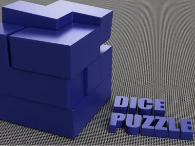 3D Dice Puzzle
