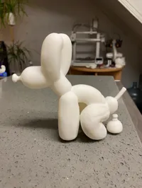 Chien ballon qui fait caca — photo 3