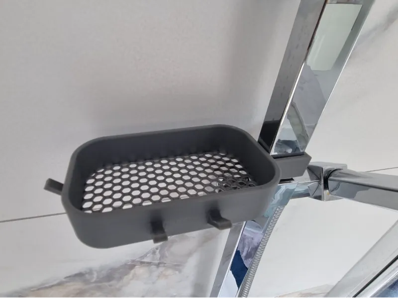 Shower tray for rectangular profile 30mm x 18mm