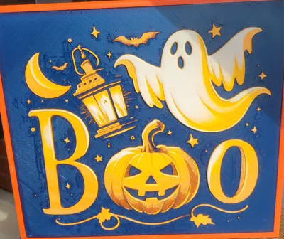 Ghost Boo Filament Painting (Hueforge)