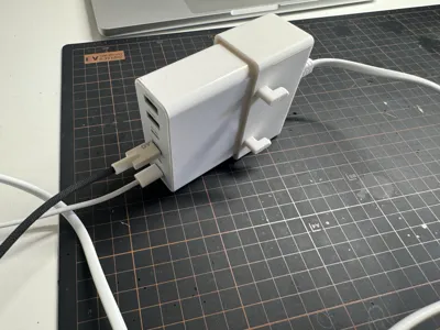 USB Charger holder for skadis