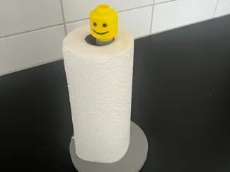 Hushållspapper hållare