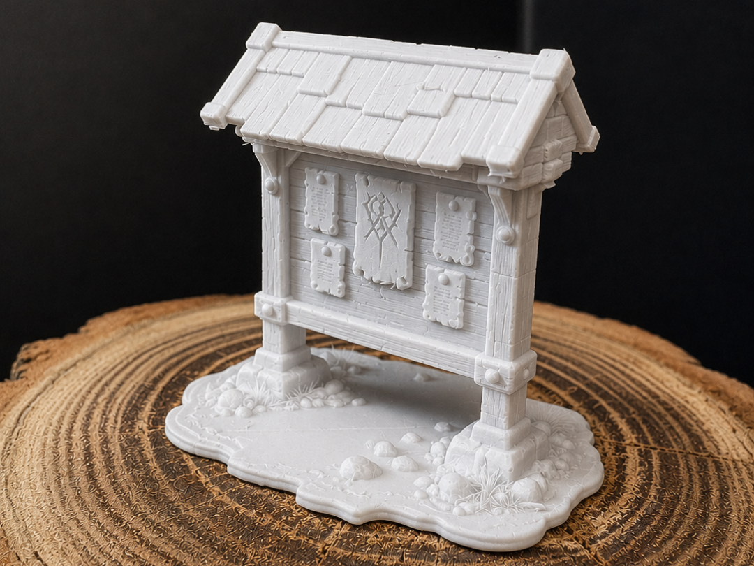 Village Notice Board - DnD Terrain