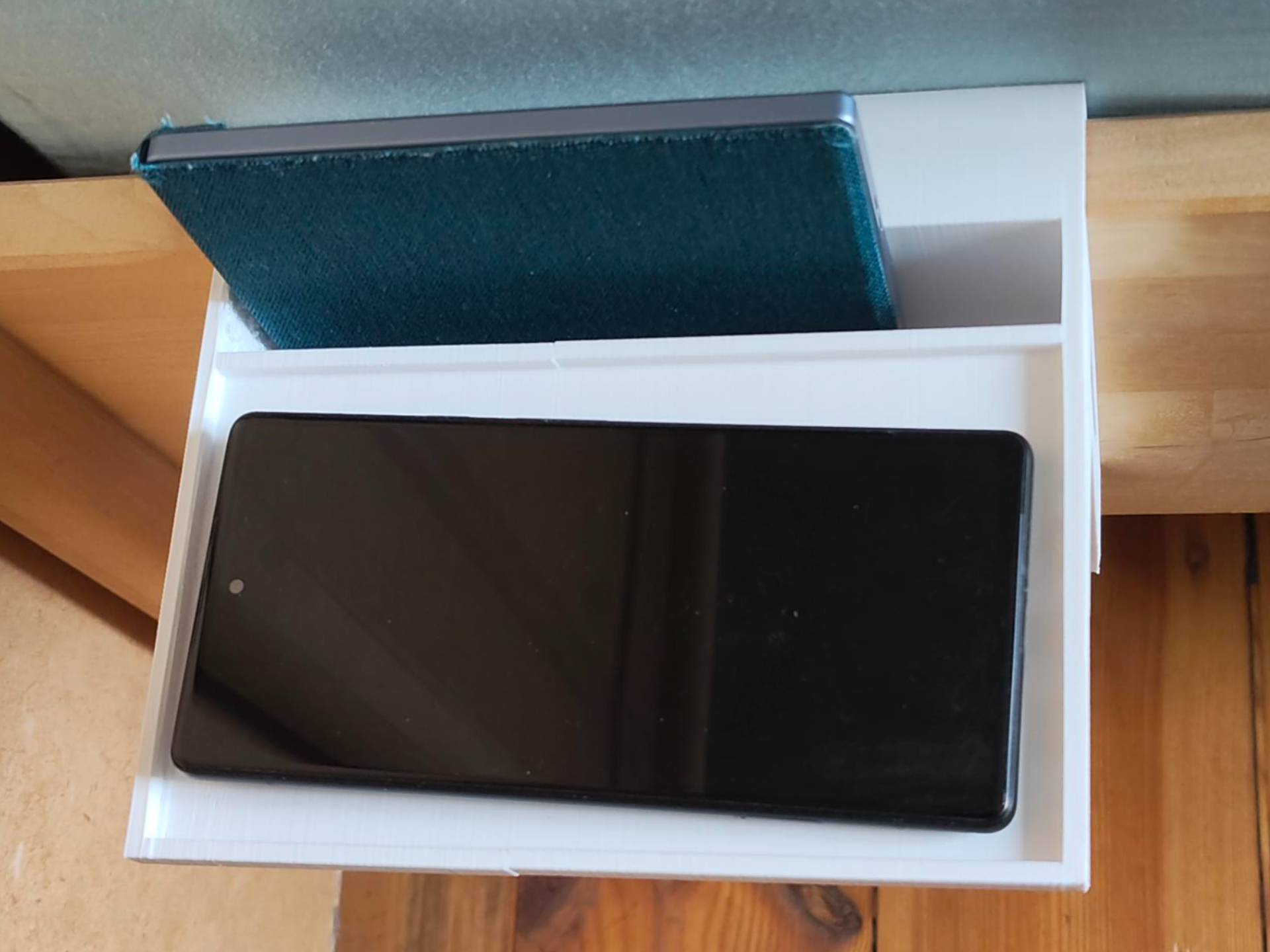 A bedside shelf 