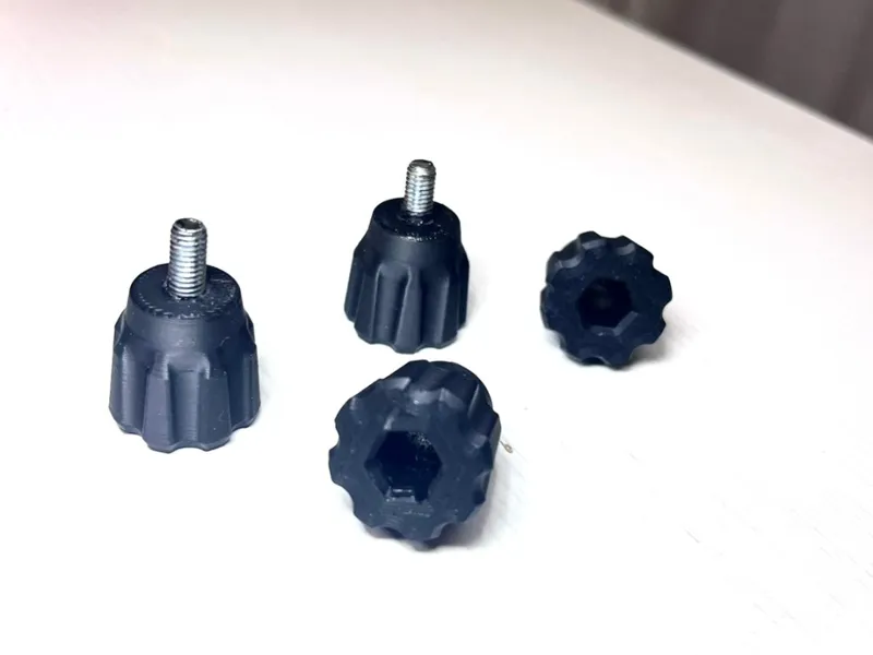 Iron Screw knobs
