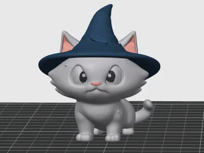 Adorable Multicolor Kitten Plushie