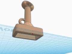 RV Emergency Brake Cable Holder