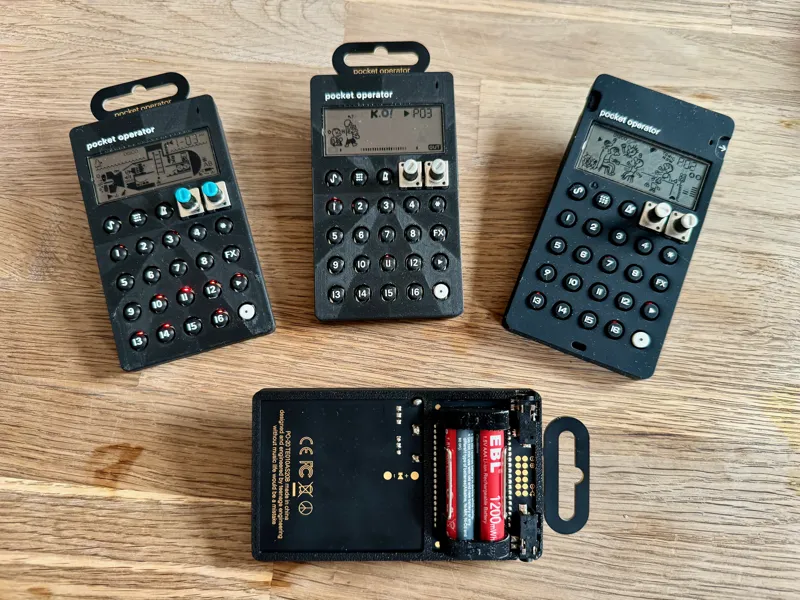 Pocket Operator Slim Case (inspired by official TE silicon case)