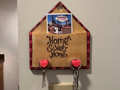 Envelope Key Hanger