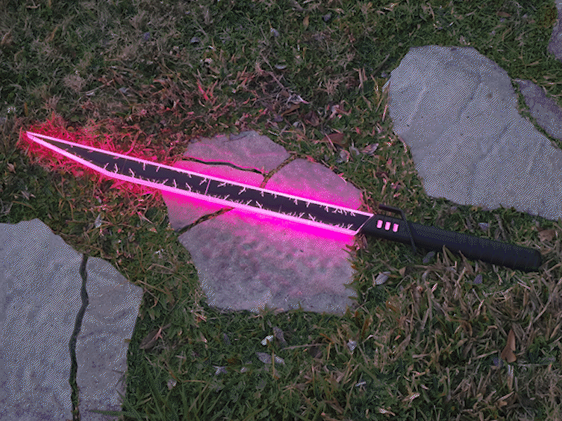 Dark Saber - Sound & Light Props Kit