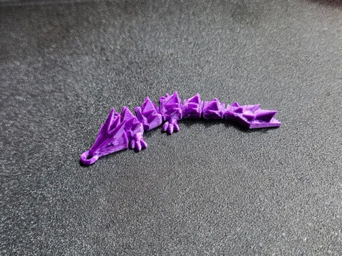 flexi dragon earrings view 4