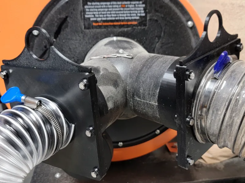 Dust Collection Gate For 100mm (4in) Connections