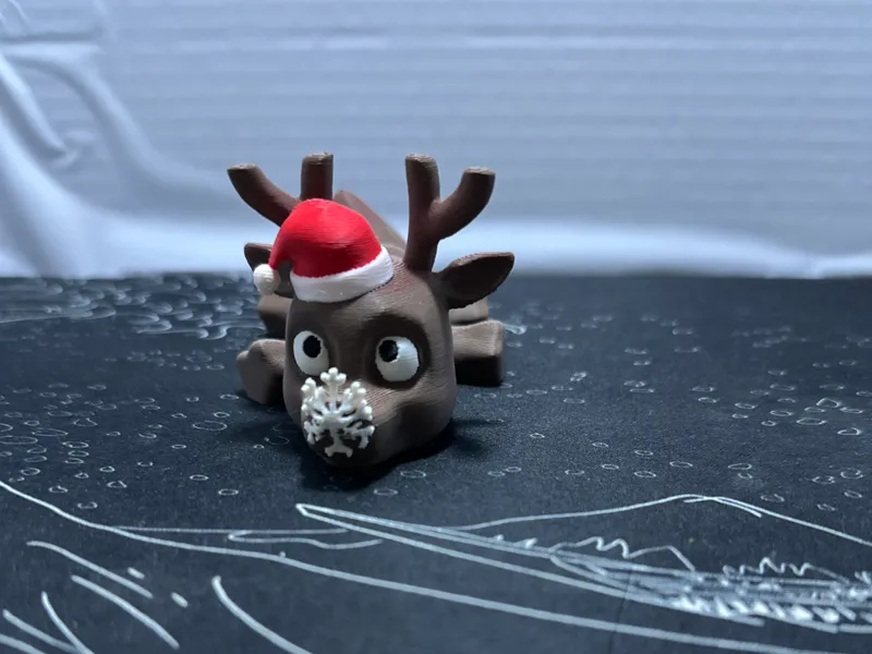 Christmas Flexi Reindeer