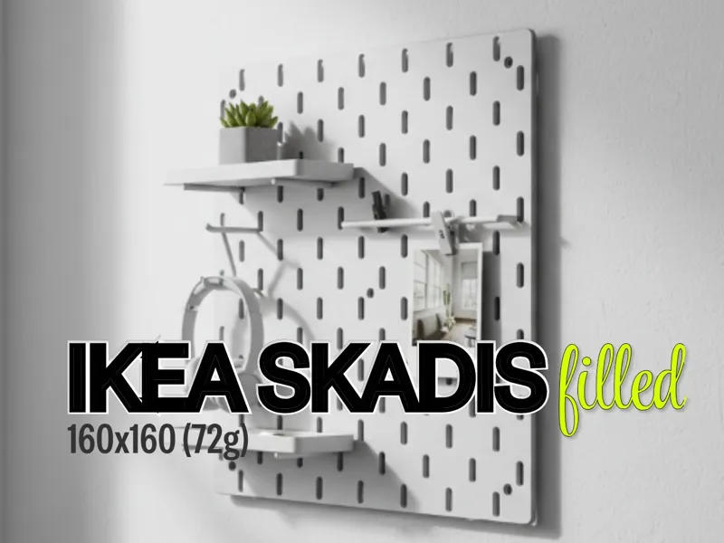IKEA SKADIS Filled 160x160