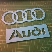 Pochoir logo Audi — photo 4