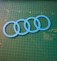 Pochoir logo Audi — photo 2