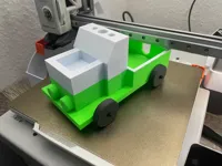 Mostly assembled - 0.2mm layer, 2 walls, 10% infill