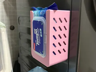 磁吸湿巾支架