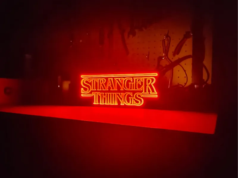 Lightbox Stranger Things