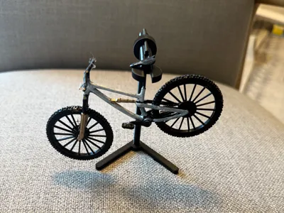 scale bike stand for toy bikes