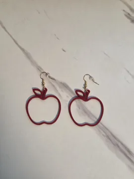 Pendientes: Minimalist Apple Earrings — vista de referencia 5
