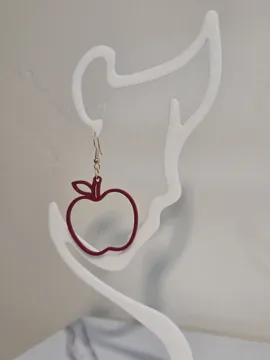 Pendientes: Minimalist Apple Earrings — vista de referencia 3