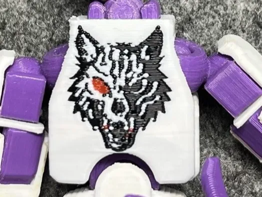 Dummy 13 "Cyber Wolf" Chest - Multicolor Ready