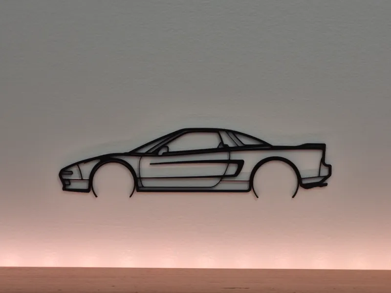 90's Honda NSX Wall Art