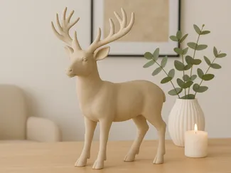 Rentier Hirsch Deko