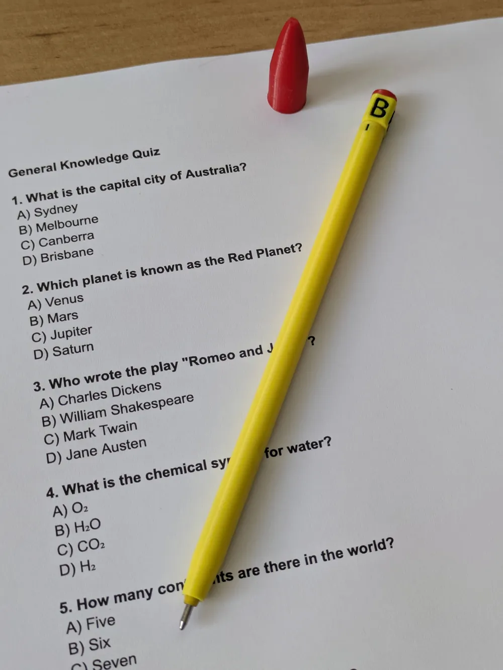 Exam Pen Free 3d Print Model Makerworld