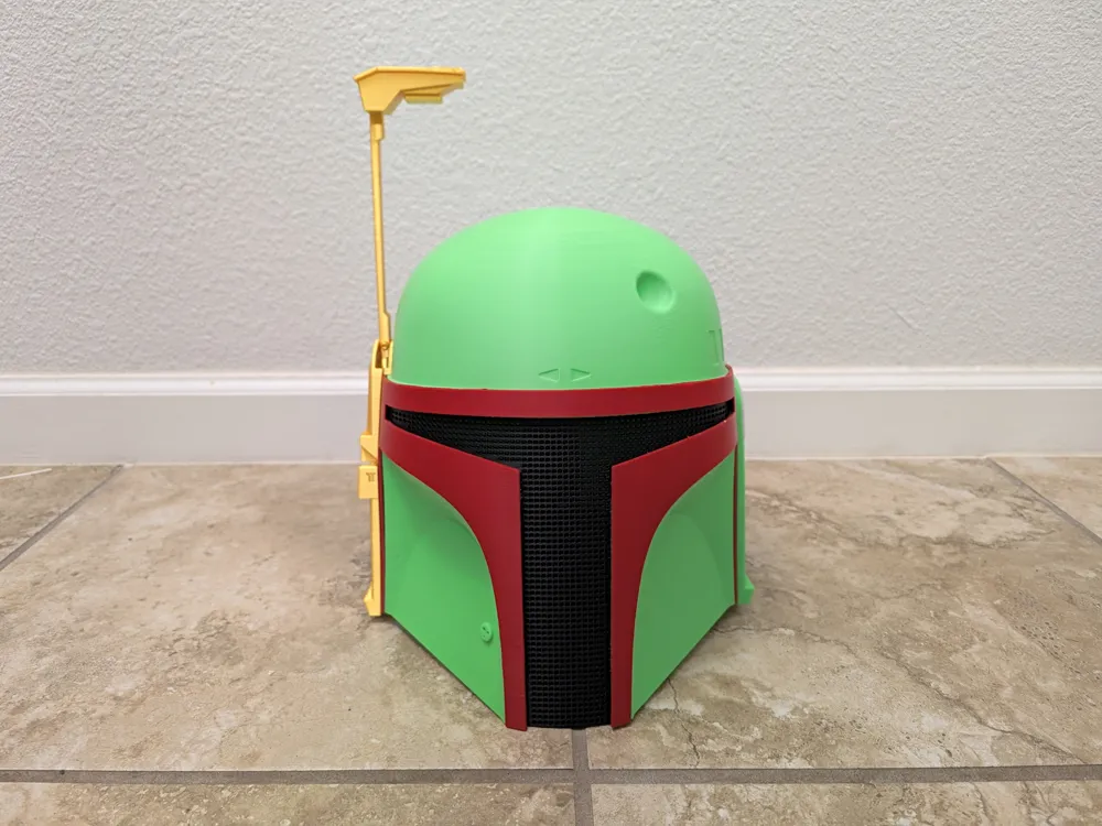Multi Model Design Boba Fett Multi Part Helmet | Star Wars Inspired - Free 3D Print Model ...