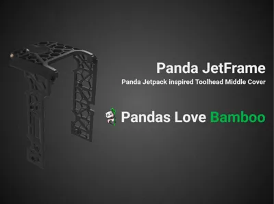 Panda JetFrame Toolhead Middle Cover