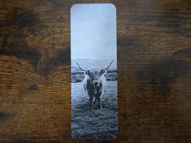 Highland Cow Bookmark