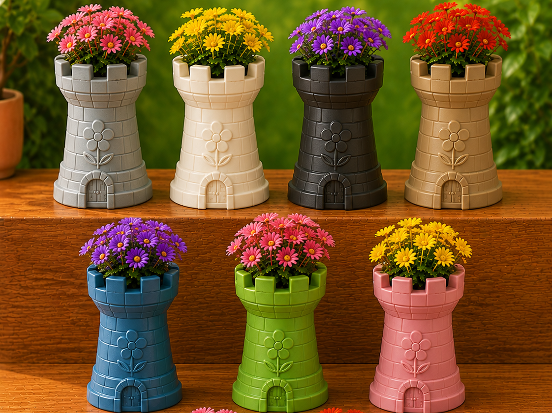 Mini Bloom Castle Pot